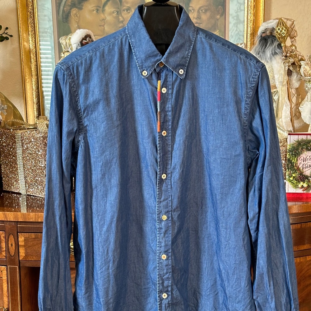 Paul Smith Men’s Chambray Shirt